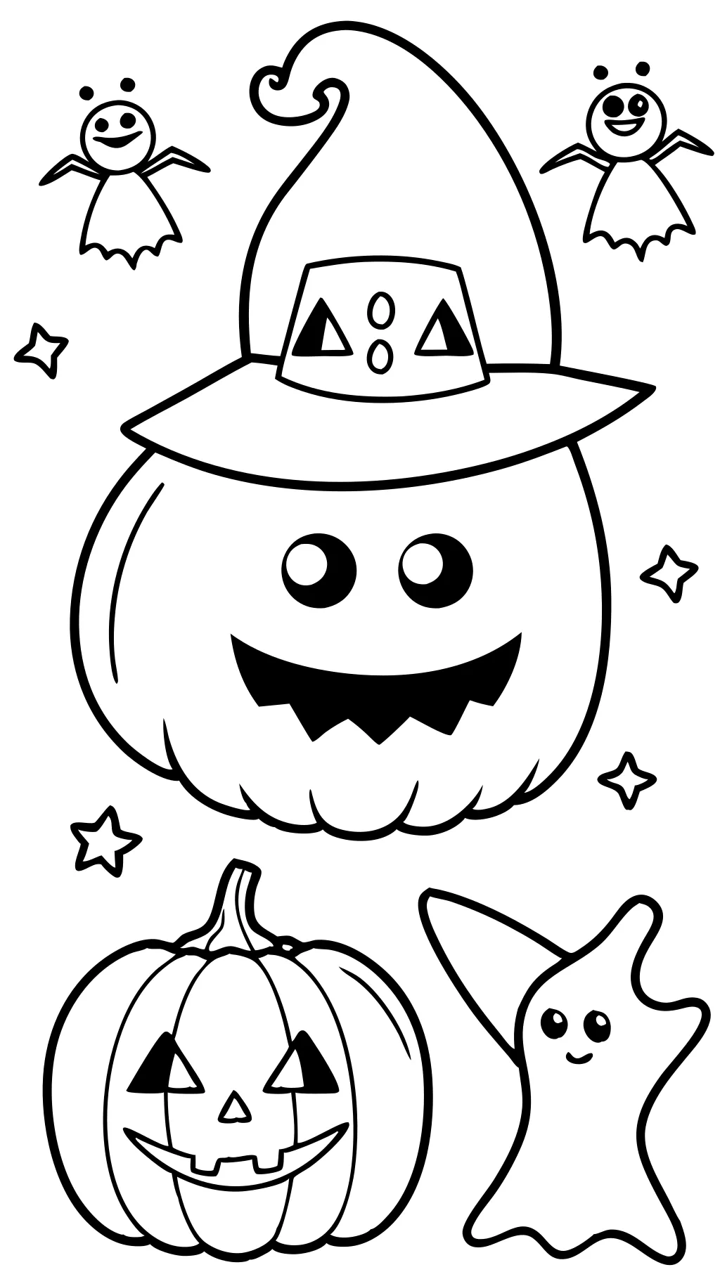 páginas para colorear de Halloween imprimibles gratis